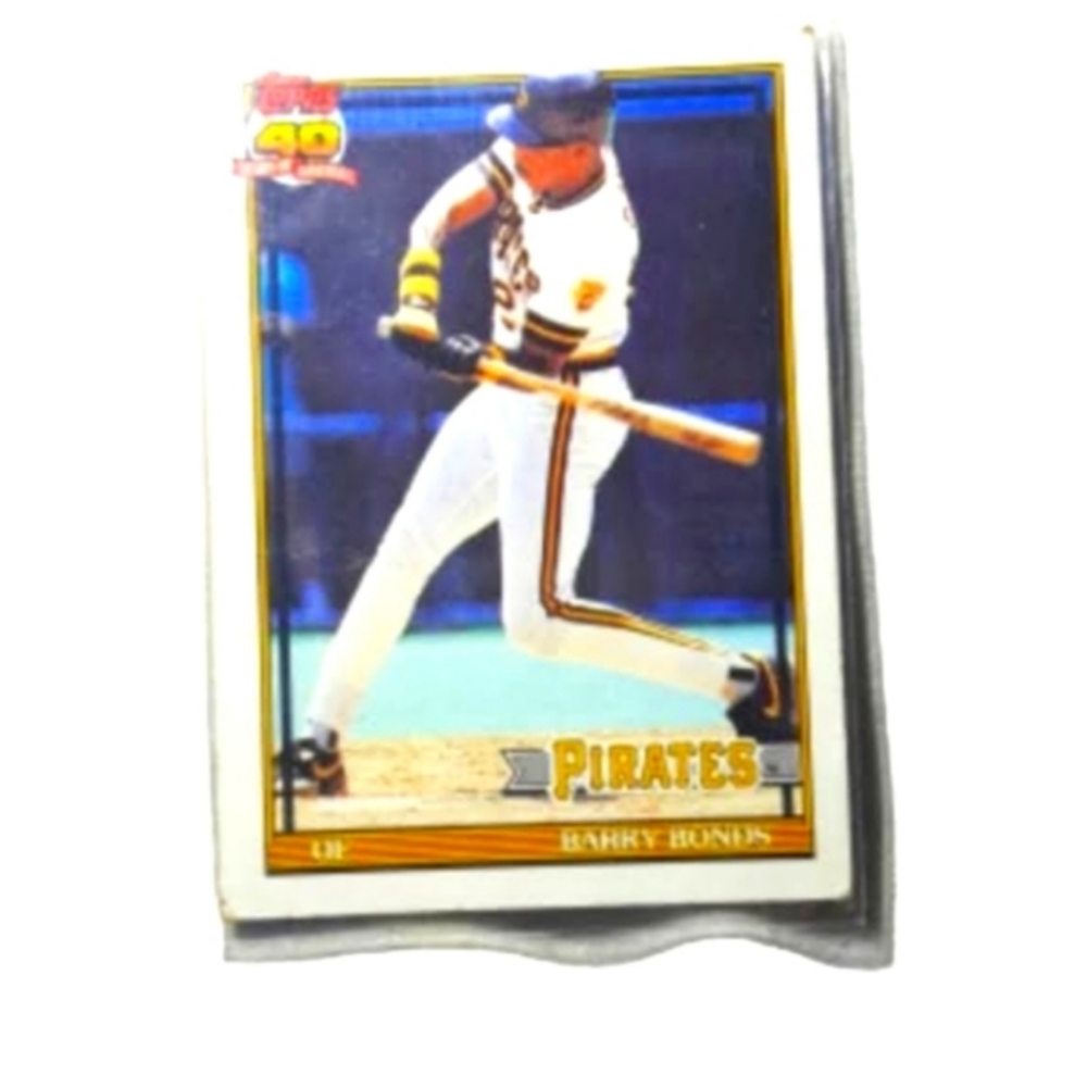 1991 Topps Barry Bonds MLB Trading Card #570
